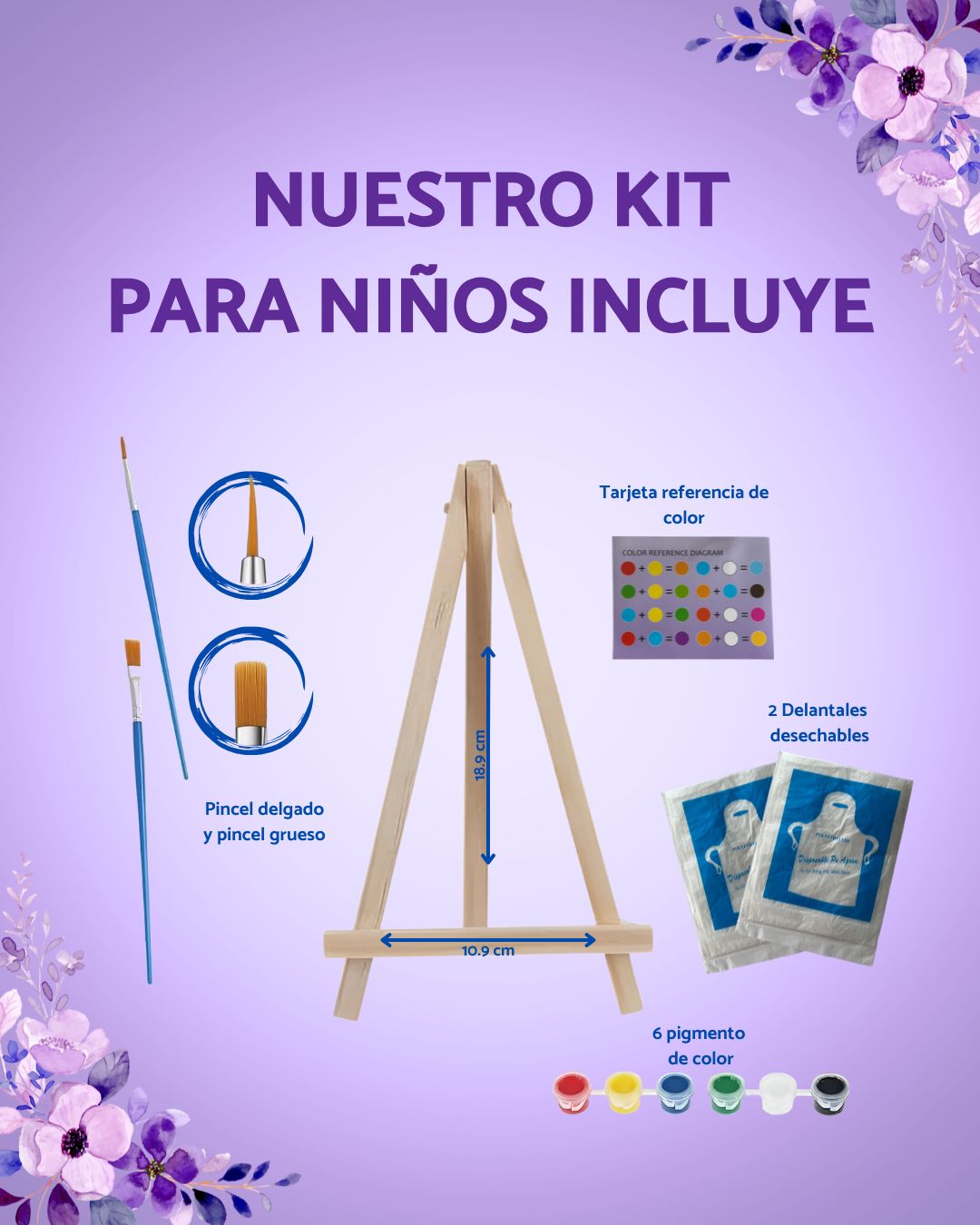 Lienzo de cangrejo para niños