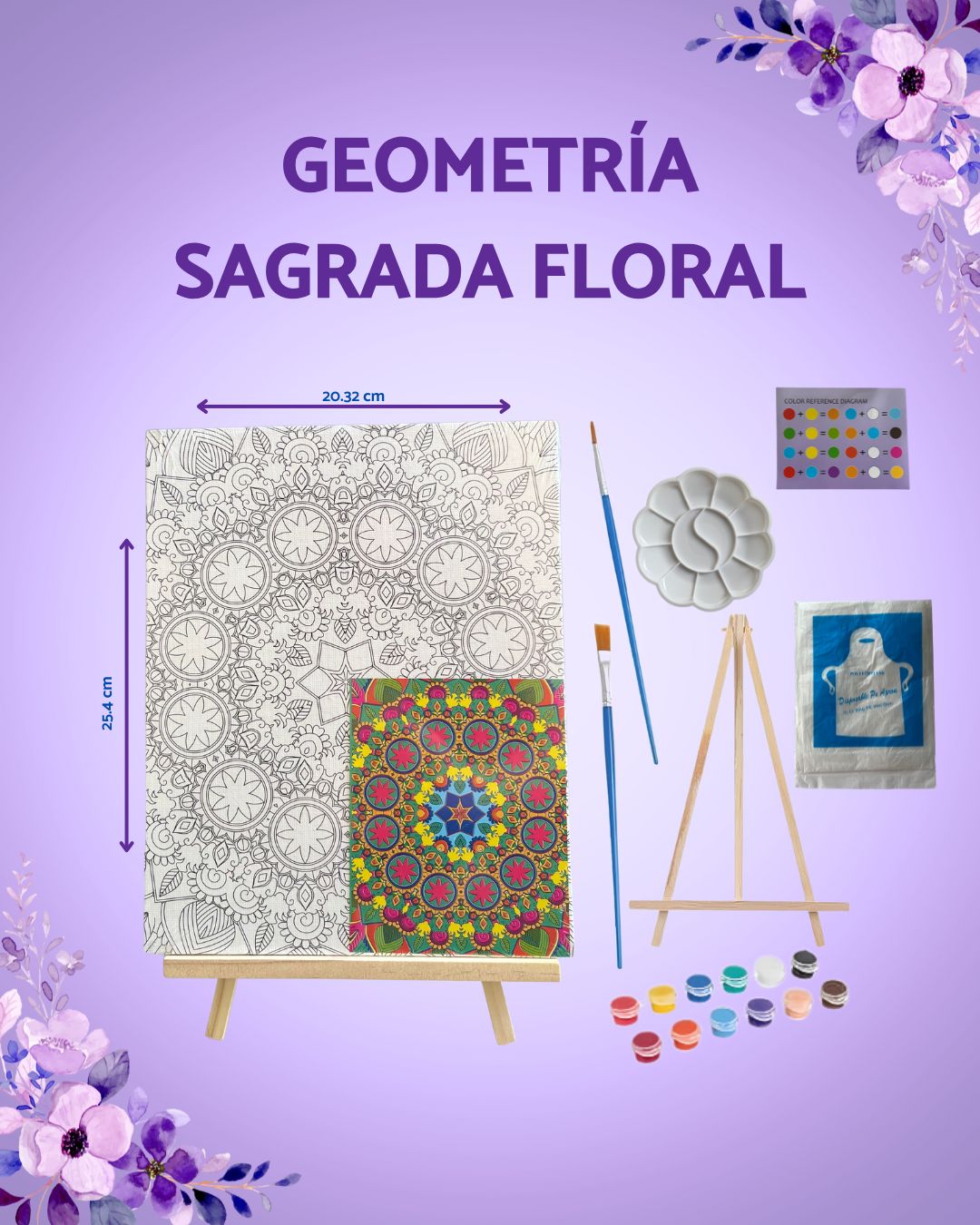 Lienzo de Geometria Sagrada