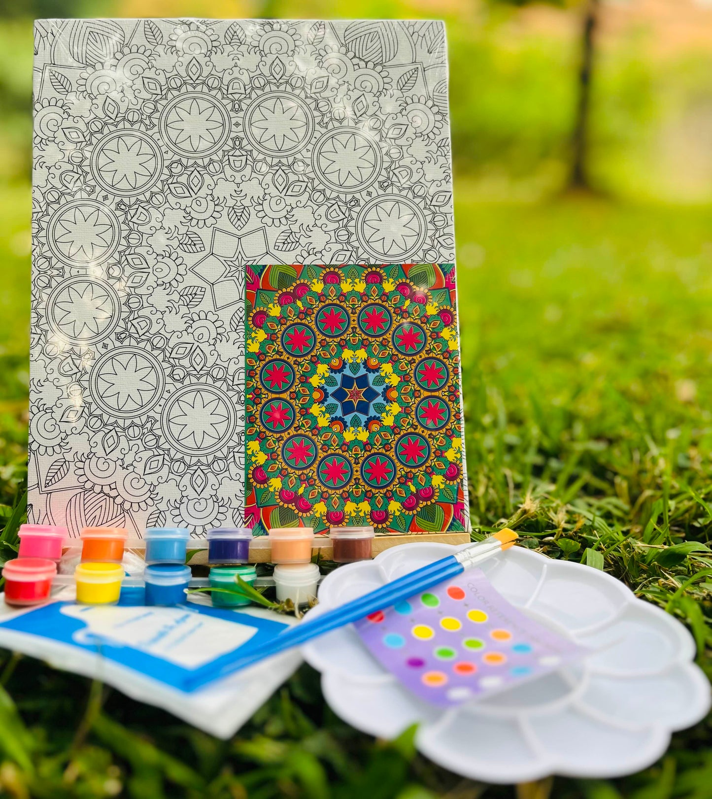 Lienzo de Geometria Sagrada